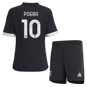 Camiseta de fútbol Juventus Pogba 10 Niño 3ª equipación 2023-24